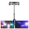 MAX PartyBar12 lichtset - 2x PAR spot met strobe en 2x Derby | MAX
