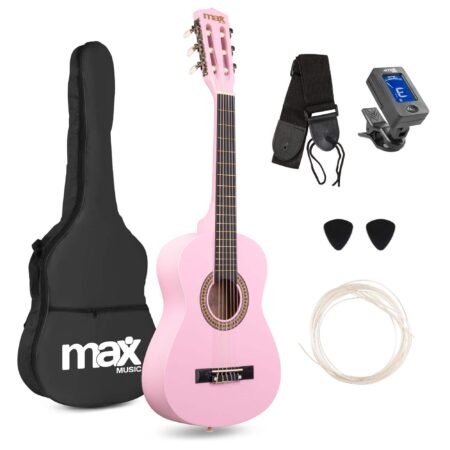 MAX SoloArt Junior 1/4 - Akoestische kindergitaar - Complete | MAX