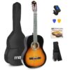 MAX SoloArt klassieke akoestische gitaar (39") - 4/4 - Starterset - | MAX