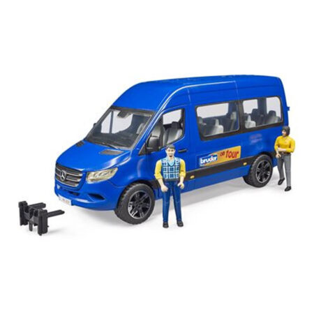 MB Sprinter Transfer met chauffeur en passagier van Bruder | Bruder