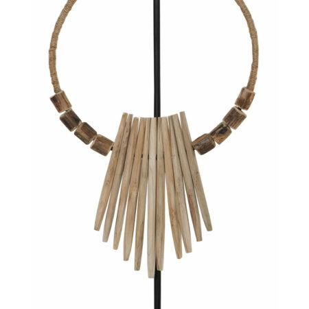 MUST Living Decoratie Necklace Teakhout