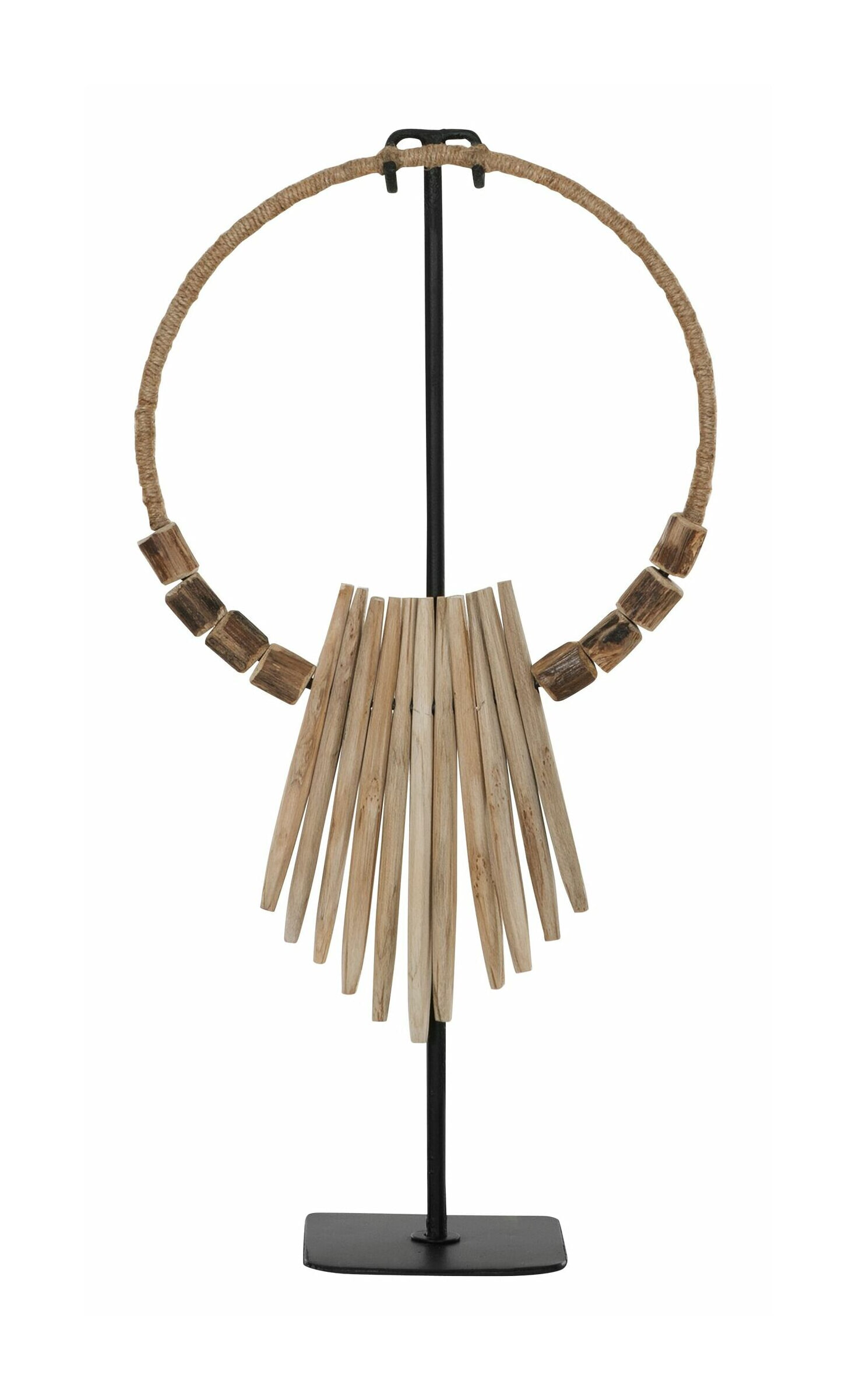 MUST Living Decoratie Necklace Teakhout