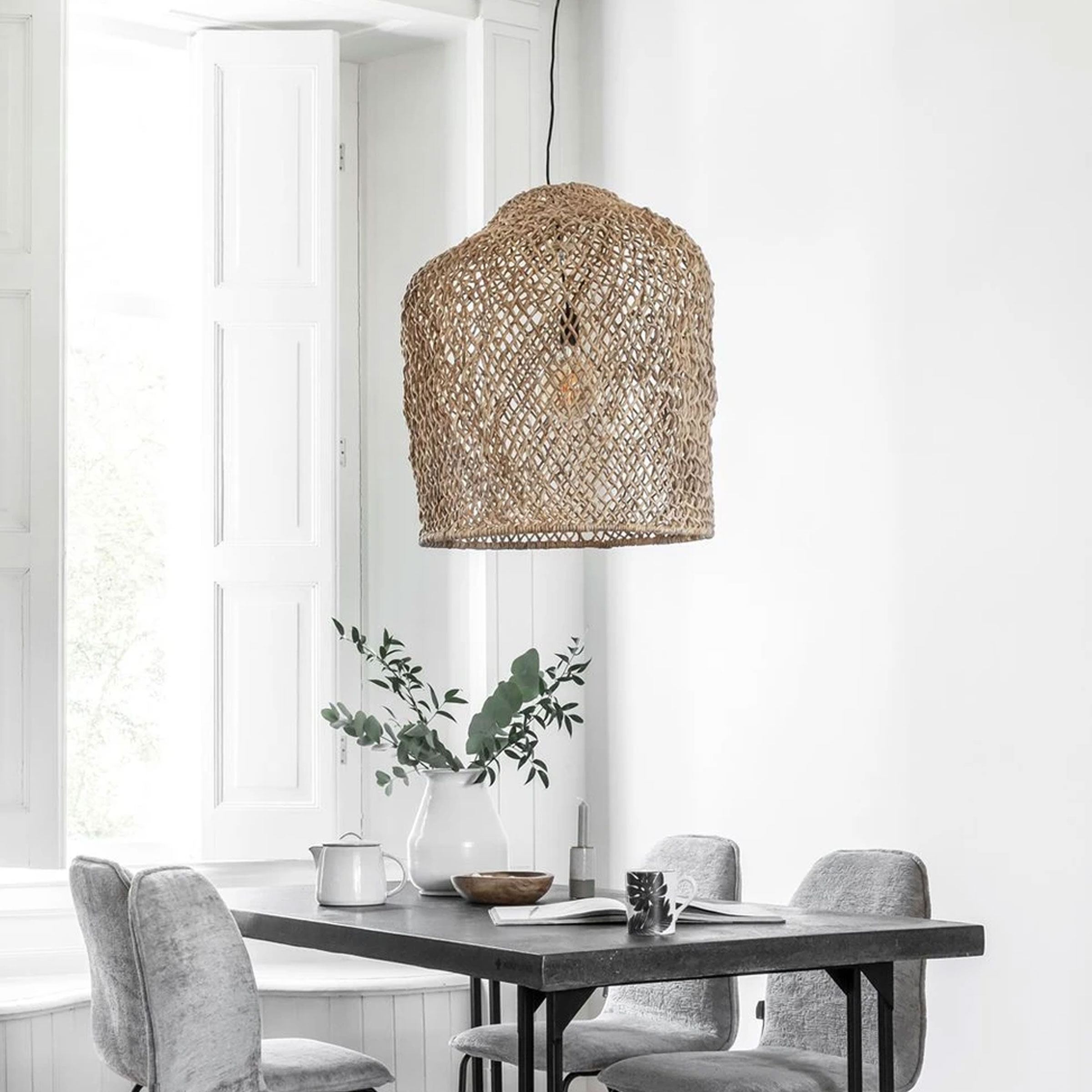 MUST Living Hanglamp Es Pujols Bananenblad - Naturel | MUST Living