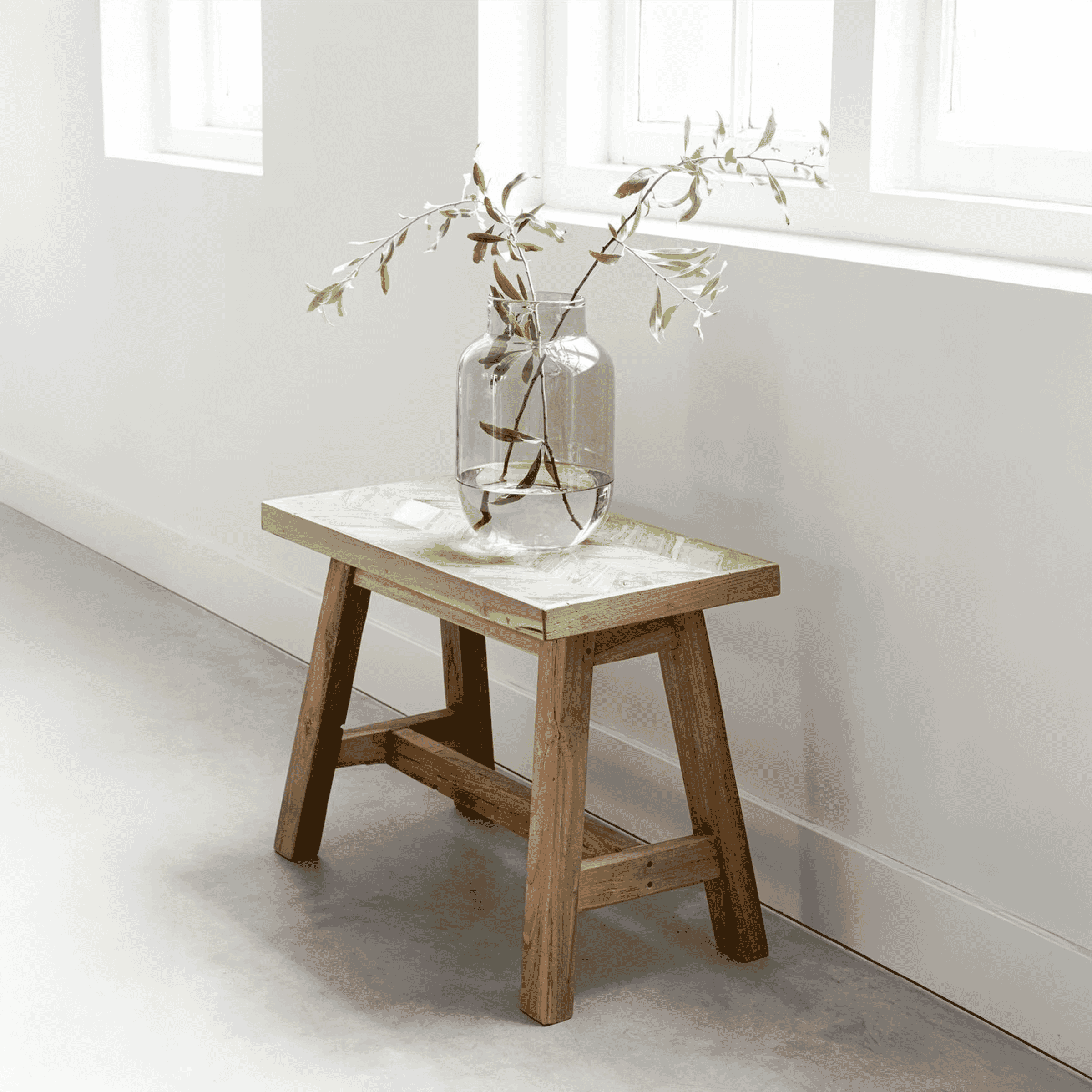 MUST Living Krukje Herringbone Teakhout