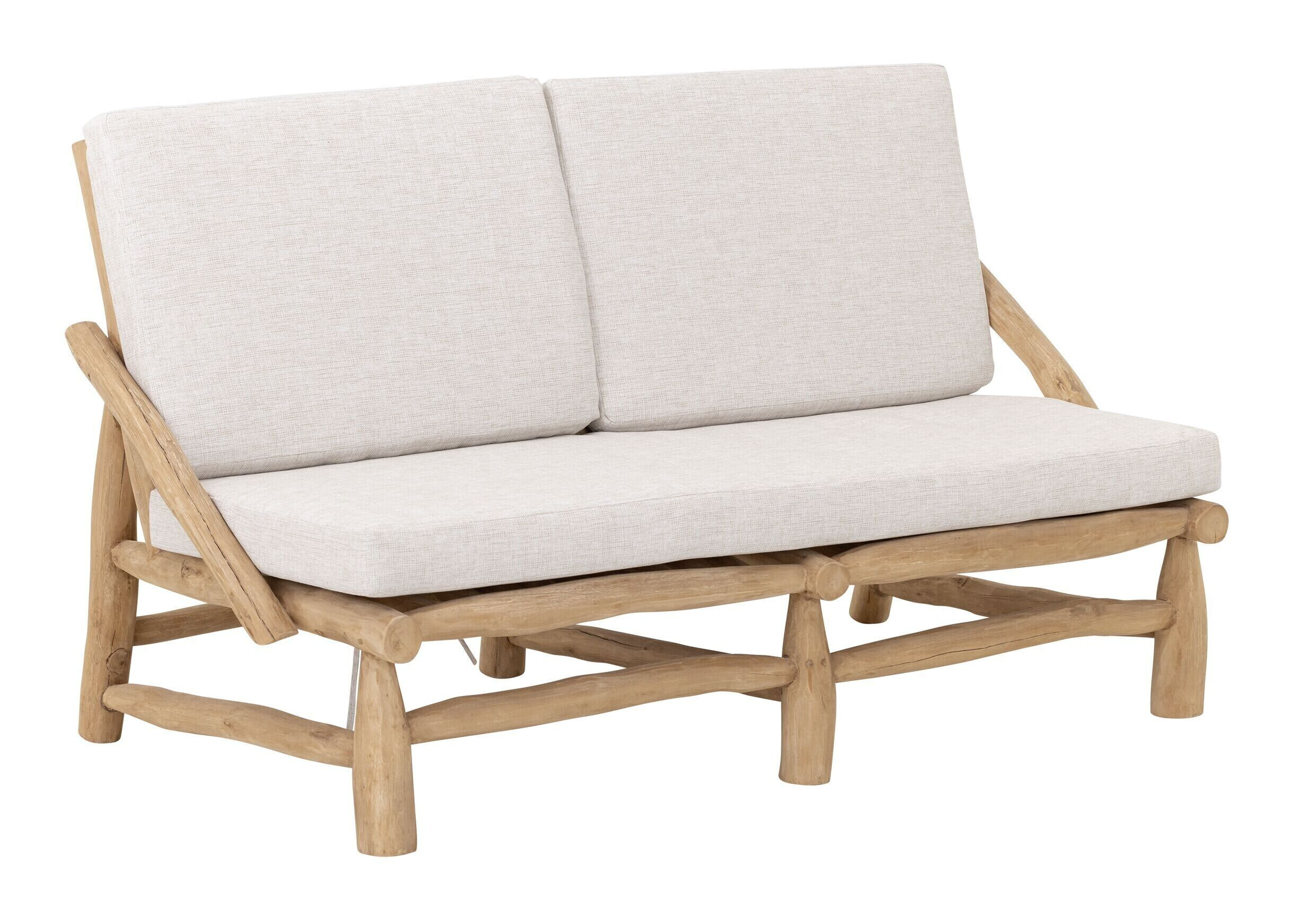 MUST Living Loungebank Blue Marlin Teakhout