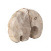 MUST Living Ornament Elephant Versteend hout