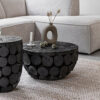 MUST Living Rond Salontafel 'Cone' Teakhout