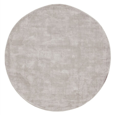 MUST Living Rond Vloerkleed La Belle 250cm - Lichtgrijs | MUST Living