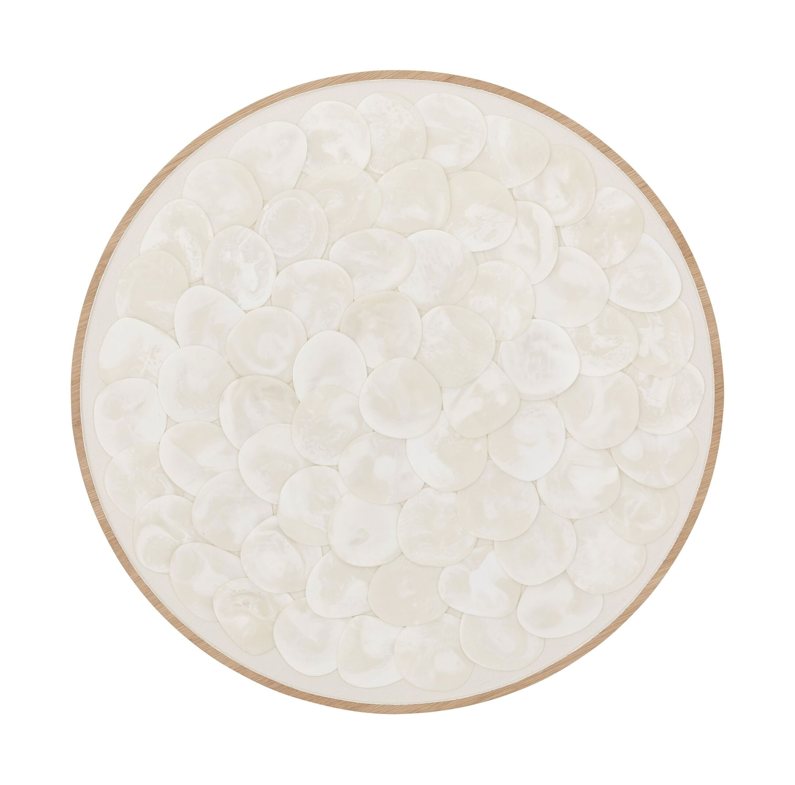 MUST Living Rond Wandpaneel Dorata Ø85cm - Naturel | MUST Living