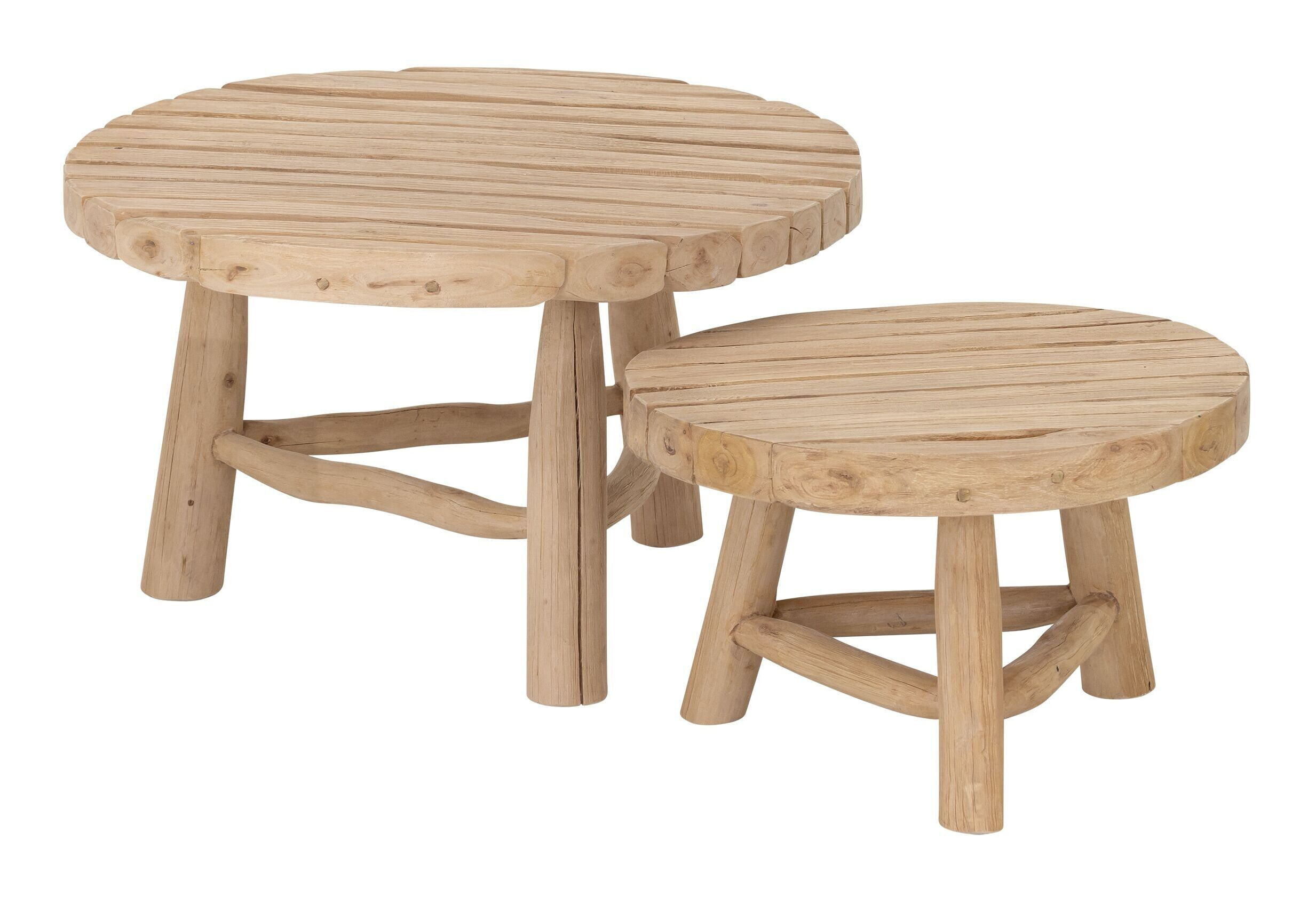 MUST Living Ronde Salontafel Blue Marlin Teakhout