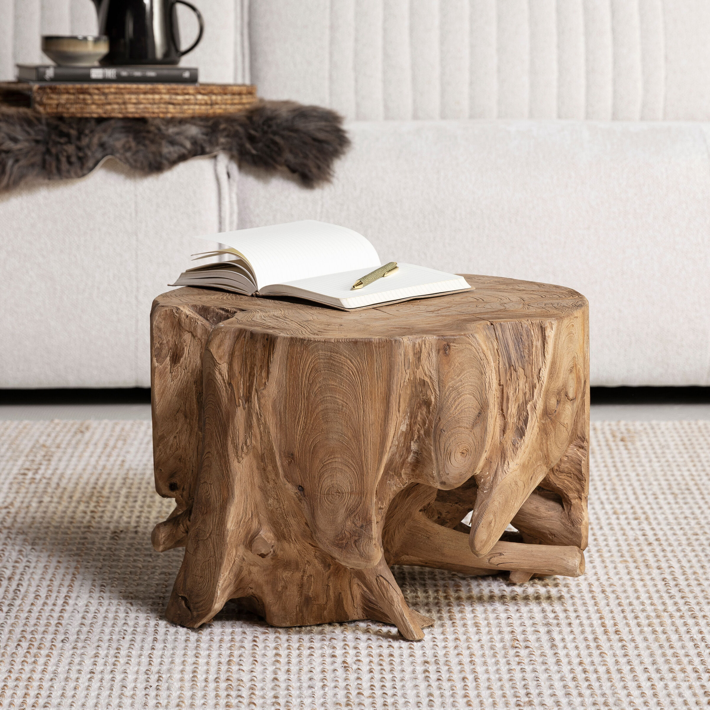 MUST Living Salontafel Buddy Teakhout