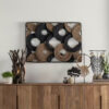 MUST Living Wanddecoratie Cuba Waterhyacint - Bruin | MUST Living