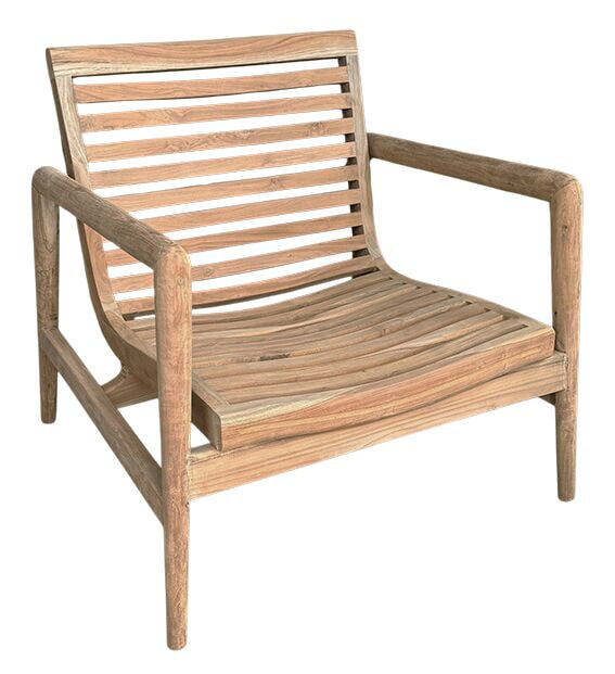 MUST Living fauteuil Ray Teakhout - Bruin | MUST Living