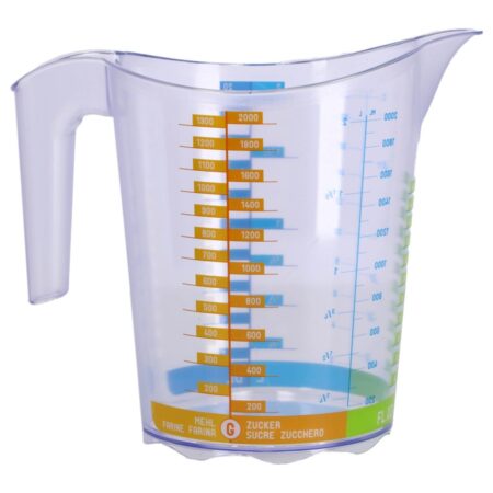 Maatbeker 2 Liter Domino | Rotho