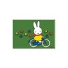 Magneet nijntje fiets groen 8x5