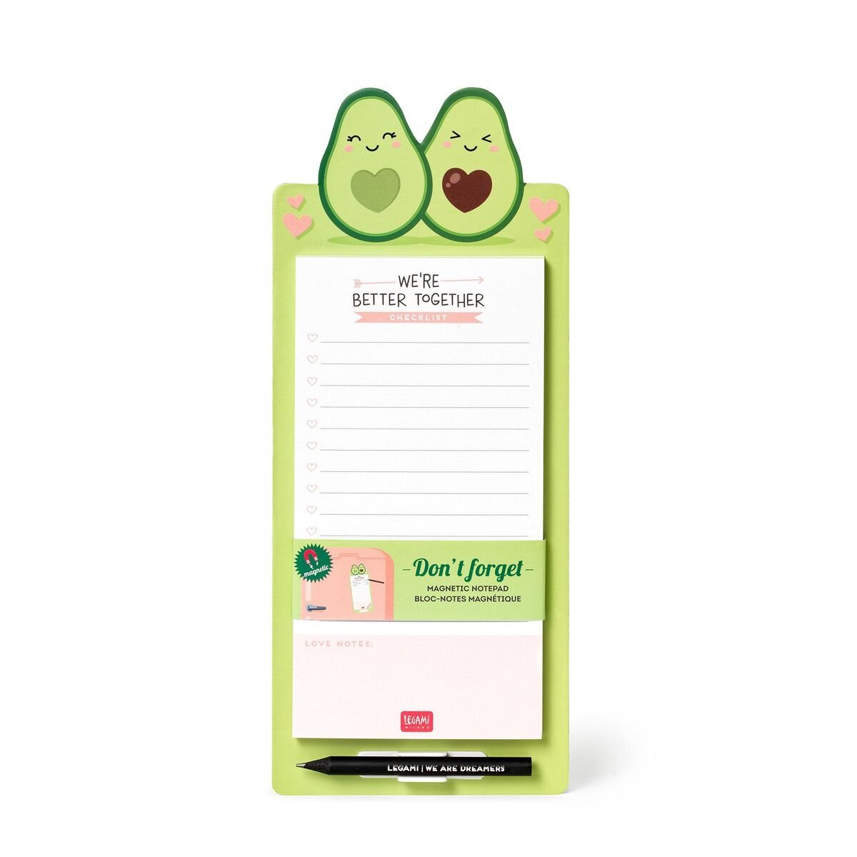 Magnetisch notitieblok - Avocado | Legami