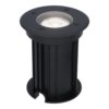 Maisy LED Grondspot Rond - Dimbaar - GU10 - 6500K daglicht wit - 4 Watt 345 Lumen - Rond - Ø12cm - Tuinspot - Oprit - Zwart - IP67 waterdicht | HOFTRONIC