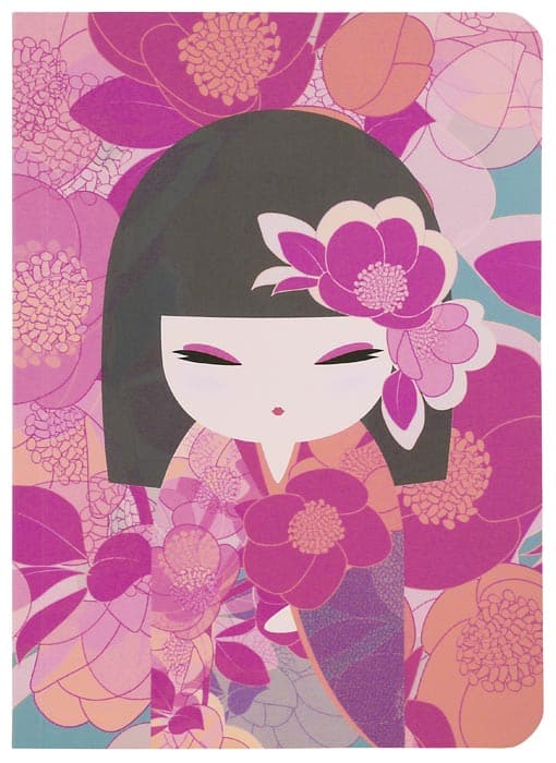 Mana Notitieboek - Kimidoll - Bloemen en Pasteltinten | Tokyo Design Studio