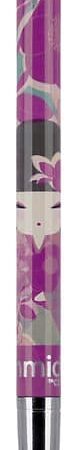 Mana Pen - Kimidoll - Paars Bloemenmotief | Tokyo Design Studio