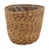 Mand zeegras Ø18x16cm Multi | Naturel Collections