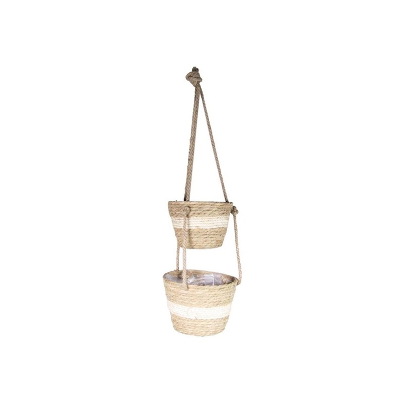 Manden hangend Ø19xh14cm + Ø22xh17cm | Bela Arte