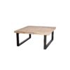 Mango Salontafel 100x100cm - poot zwart |