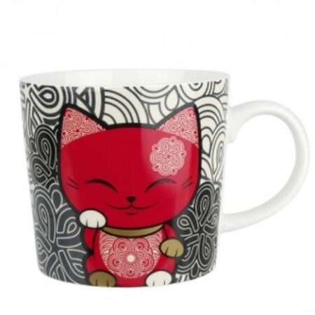 Mani the Lucky Cat - Mok rood | -