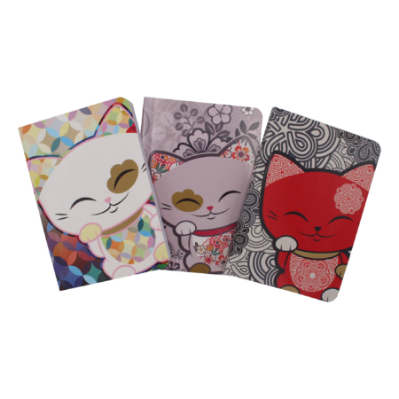 Mani the Lucky Cat - Notitieboekje (diverse) | -