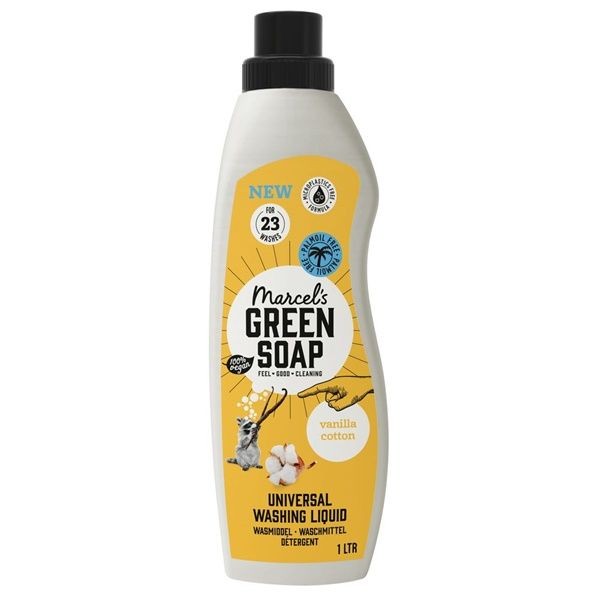 Marcel Green Soap Wasmiddel Universeel Vanille En Katoen |