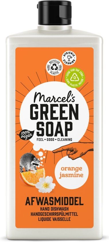 Marcel's Greensoap Afwasmiddel Sinaasappel En Jasmijn |