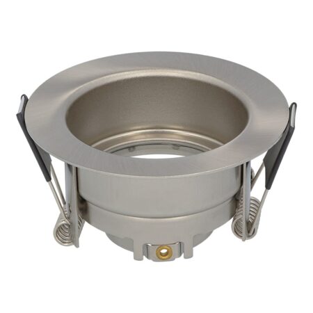 Mari - LED Inbouwspot - Verzonken armatuur - Diameter 85mm - GU10 Fitting incl. lamphouder - IP65 voor badkamer en buiten - Rond - RVS | HOFTRONIC