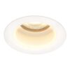 Mari LED inbouwspot verzonken - 4 Watt 345 lumen - 2700K warm wit - GU10 - Dimbaar - Rond - IP65 Waterdicht - Wit - Anti-glare | HOFTRONIC