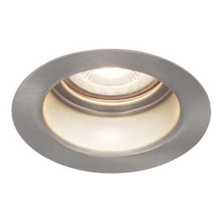 Mari - LED platte inbouwspots met lage inbouwdiepte - 6 Watt 570 Lumen - 4000K Neutraal wit - GU10 LED Module - Verzonken - Dimbaar - Rond - IP65 waterdicht - RVS | HOFTRONIC