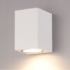 Marion LED Wandlamp - Dimbaar - 4 Watt 345 lumen - IP65 Waterdicht - GU10 vervangbare lichtbron - 2700K Warm Wit - Downlight - Binnen en buiten - Wit | HOFTRONIC