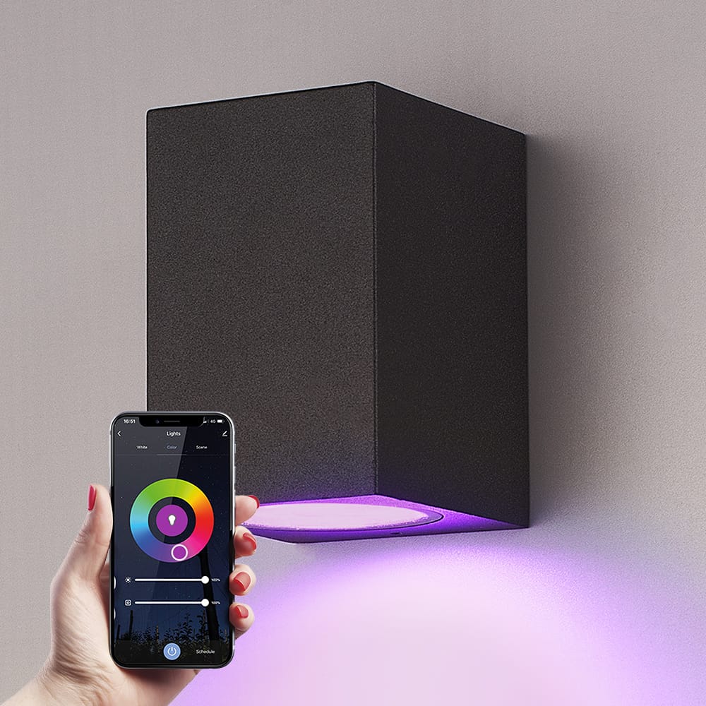 Marion Smart Wandlamp LED - Wifi + Bluetooth - 5