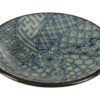 Mashiko Sojasaus Schaal Blauw/Groen - 9.5 x 2cm | Tokyo Design Studio
