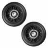 Massieve achterwielen voor JoyRider en SplitRider rolstoel (2 stuks) | e-Ability | Uitwisselbaar | Zwart | e-Aa0022 | e-Ability