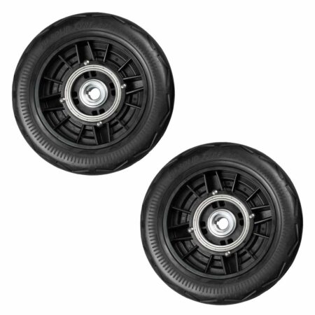 Massieve achterwielen voor JoyRider en SplitRider rolstoel (2 stuks) | e-Ability | Uitwisselbaar | Zwart | e-Aa0022 | e-Ability