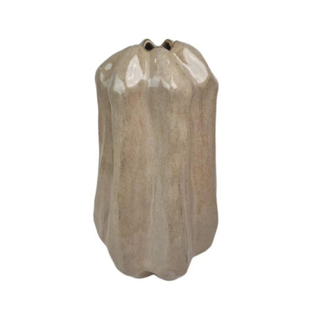 Matera ceramic vaas Beige |
