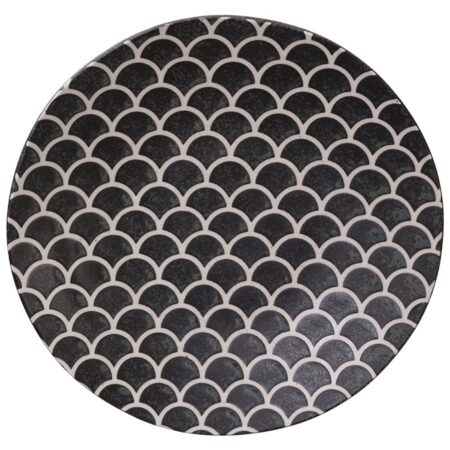 Matzwart Bord - Onyx Noir Collectie - 25 x 3.7 cm | Tokyo Design Studio