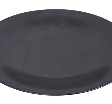Matzwart Bord - Tetsu Kessho Matte - 28 cm | Tokyo Design Studio