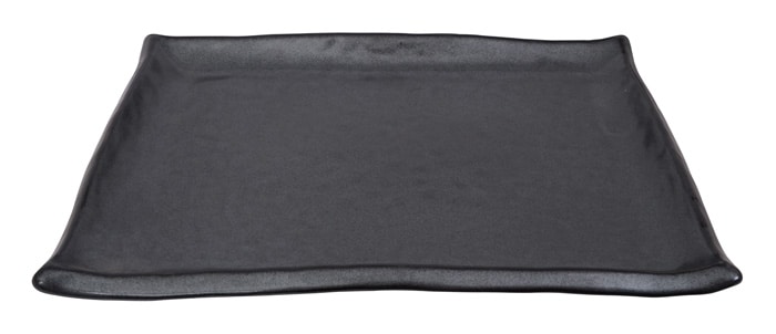 Matzwart Rechthoekig Bord - Tetsu Kessho - 30 x 23 cm | Tokyo Design Studio