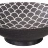 Matzwarte Kom - Onyx Noir - 1400ml 25 x 7.4cm | Tokyo Design Studio