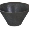 Matzwarte Kom - Onyx Noir - 600ml 16 x 8.9cm | Tokyo Design Studio