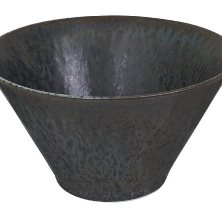 Matzwarte Kom - Onyx Noir - 600ml 16 x 8.9cm | Tokyo Design Studio