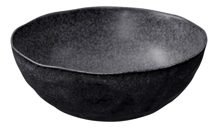 Matzwarte Kom - Onyx Noir Collectie - 750ml - 17 x 6.2cm | Tokyo Design Studio