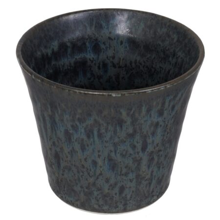 Matzwarte Theekop - Onyx Noir Collectie - 250ml - 9.5 x 8 cm | Tokyo Design Studio