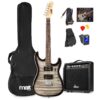Max GigKit Elektrische gitaar 4/4 - Met 40 Watt versterker en | MAX