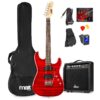 Max GigKit Elektrische gitaar 4/4 - Met 40 Watt versterker en | MAX