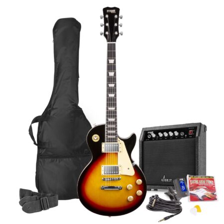 Max Gigkit SC Elektrische gitaar 4/4 - complete set met 40 Watt | MAX